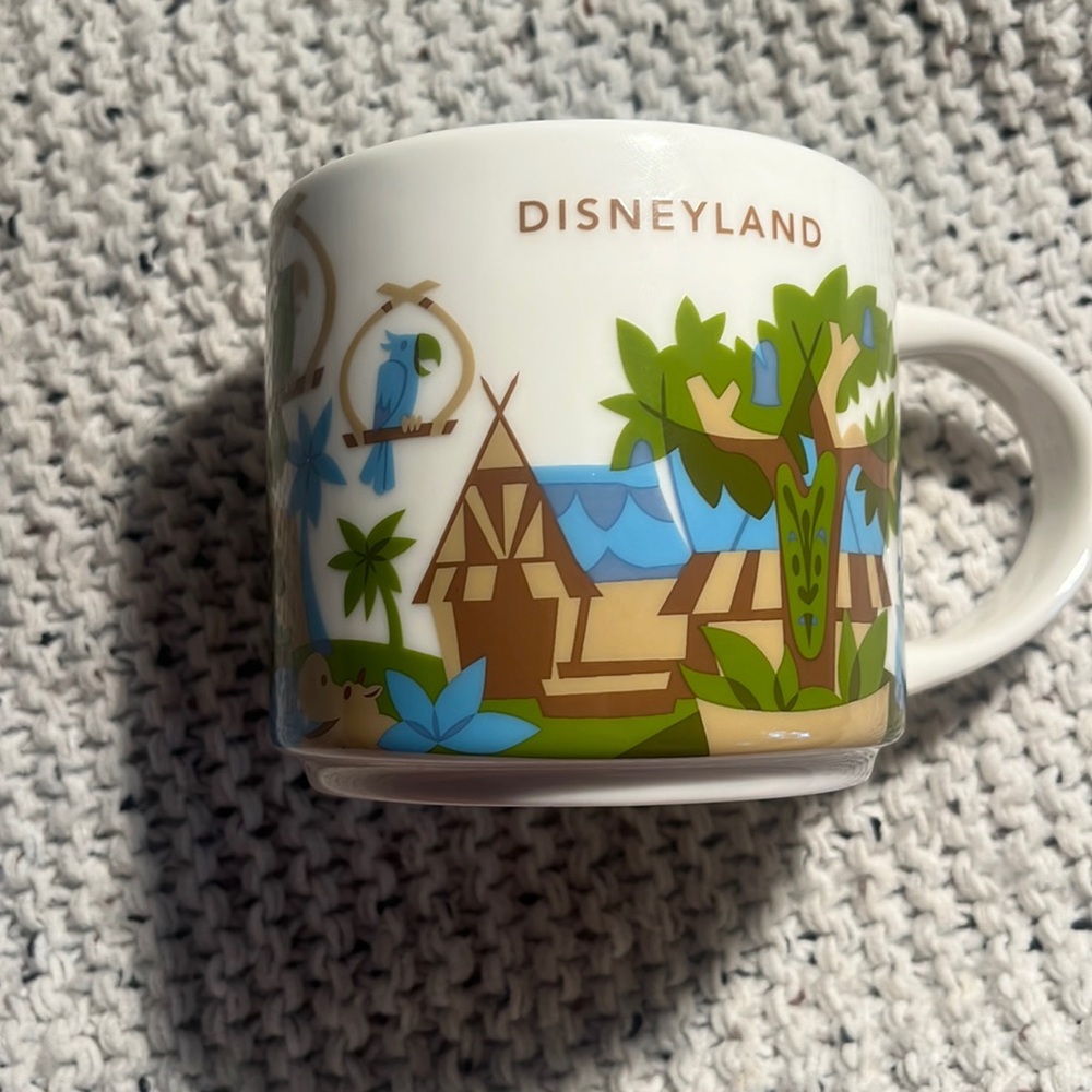 Disneyland Starbucks YOU ARE HERE Collection mug